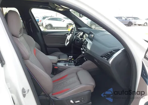 2021 BMW X3 M z USA, uszkodzony, nr VIN 5YMTS0C08M9H97497